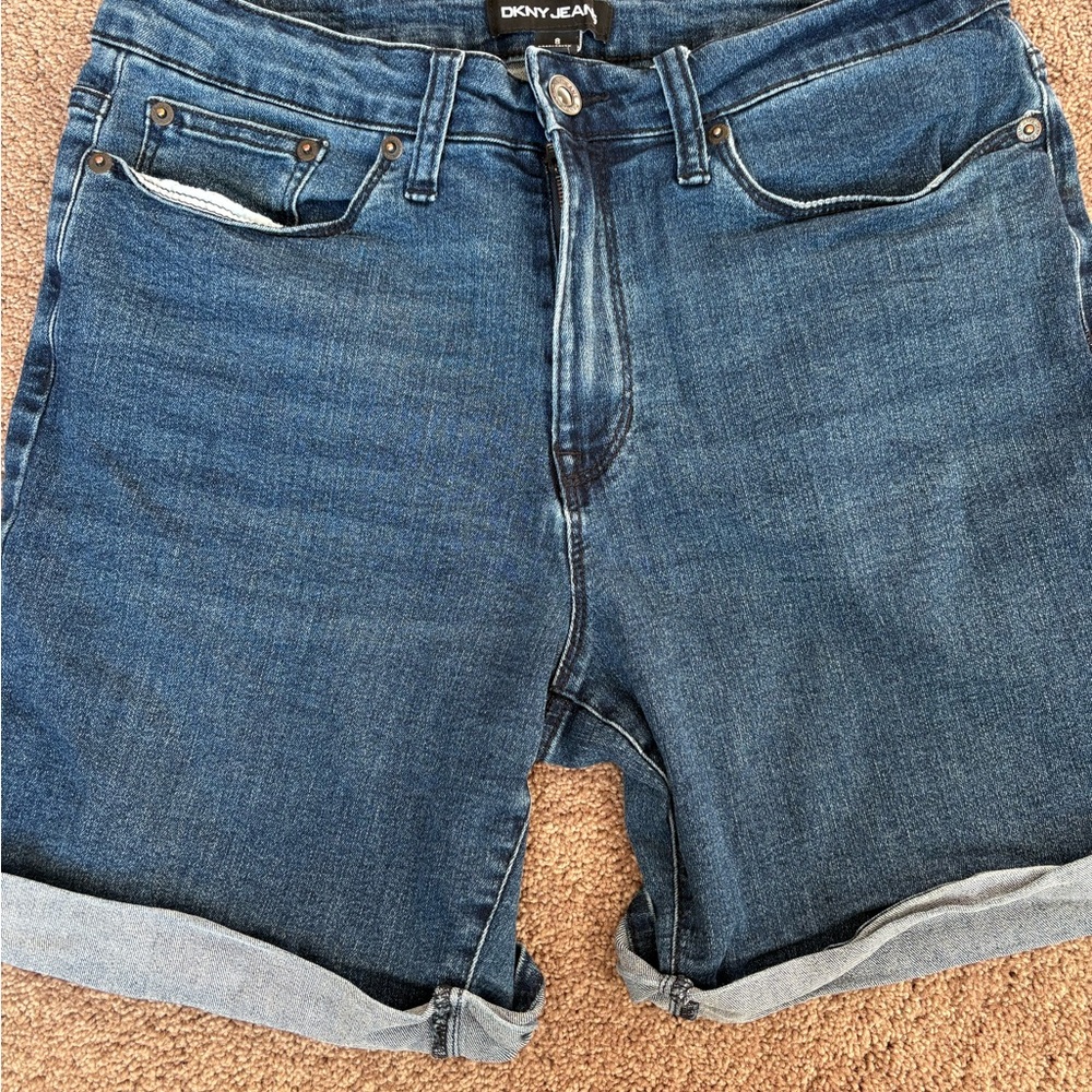 DKNY Blue Denim Shorts